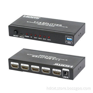 4K HDMI splitter 1x4 with EDID controlNew